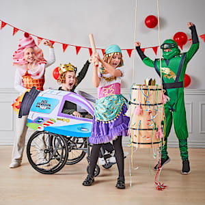Se vores store udvalg af fastelavnskostumer på BR.dk
