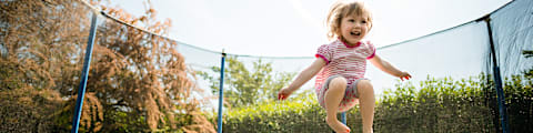 Trampoliner til haven