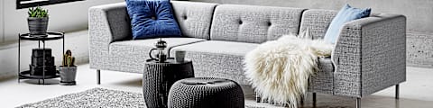 Indret boligen med skind, der giver hygge og stemning