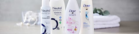 Stort udvalg af produkter til personlig pleje