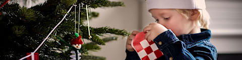 Find skabeloner til hjemmelavet julepynt