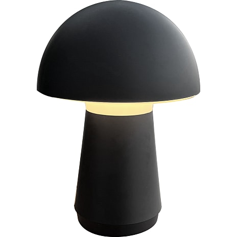 Veli Line Touch Mushroom bordlampe — Mat sort