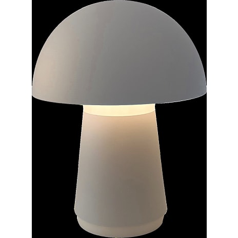 Veli Line Touch Mushroom bordlampe — Mat grå