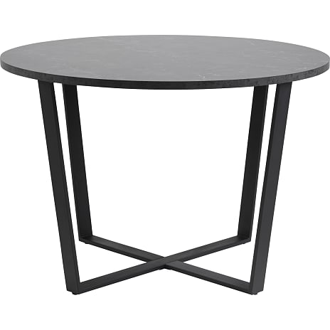 AC Design Furniture Amble Spisebord Sort Marmorlook