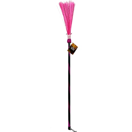Halloween Heksekost Længde 80 cm Assorteret