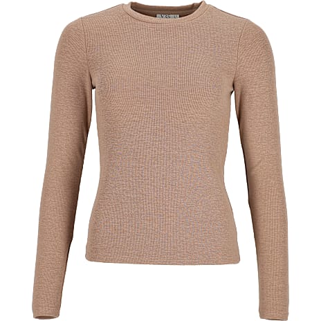 VRS Dame T-shirt Langærmet str. 2XL Beige