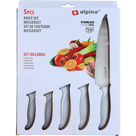 Alpina Knivsæt Assorteret