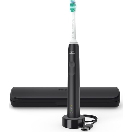 Philips Sonicare 3100 elektrisk tandbørste - sort 1 stk.