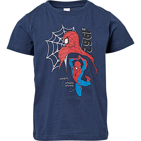 Spider Man T-Shirt Str. 98/104 Blå