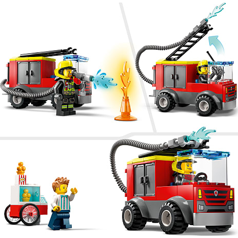 LEGO City 60375 Brandstation og Køb Bilka.dk!