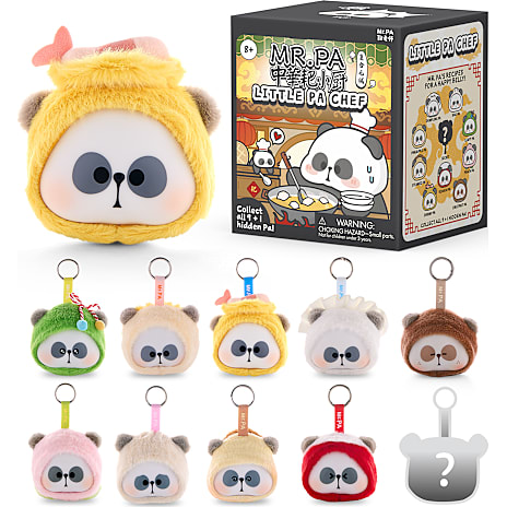 Mr. Pa Little Chef plysdyr – flere varianter – assorteret 1 stk.