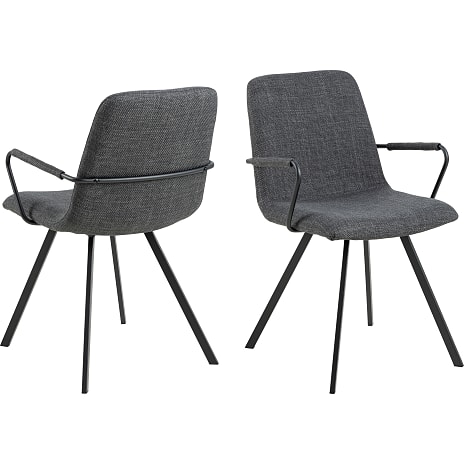 AC Design Furniture Selina Spisebordsstol Mørkegrå