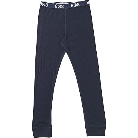 808 Børne Uld Leggings Str. 134/140 Blå