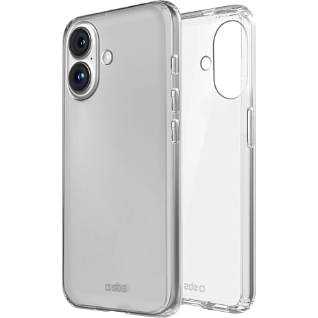 SBS iPhone 16 cover - transparent 1 stk.
