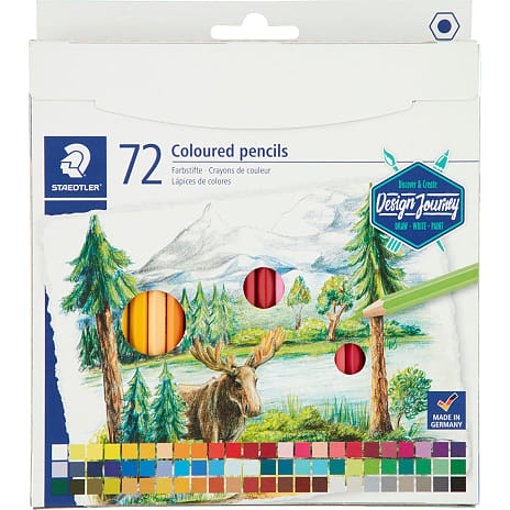 Staedtler farveblyanter 72 stk. 1 stk.