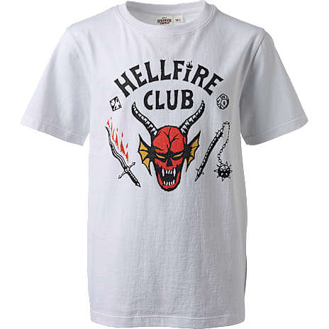 Stranger Things T-shirt Str. 170 Hvid