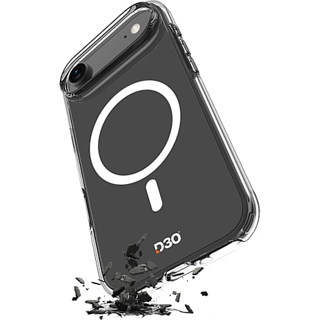 PURO Impact D3O® Bio cover til iPhone Air - Transparent