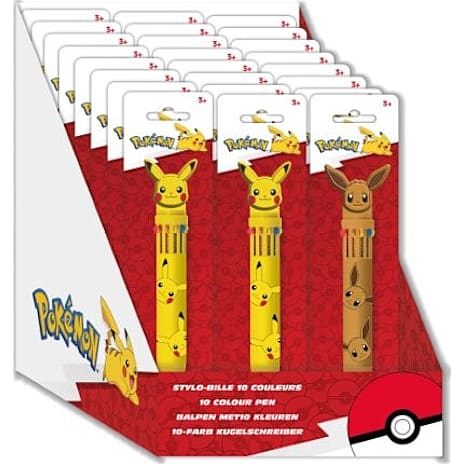 Pokémon Multifarve Kuglepen Assorteret