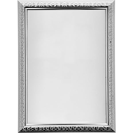 Basis Ramme med antikt udtryk i sølvfarve - 21x30 cm 1 stk.