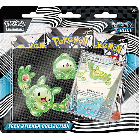Pokémon Scarlet & Violet TCG Black Bolt Tech Sticker Collection