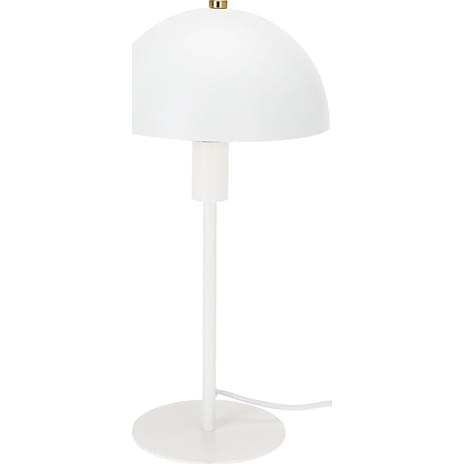 Bordlampe - hvid 1 stk.
