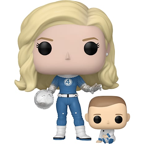 Funko POP! The Fantastic 4 Invisible Woman & Franklin