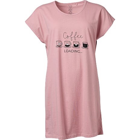 VRS Dame Natkjole Str. Onesize Rosa