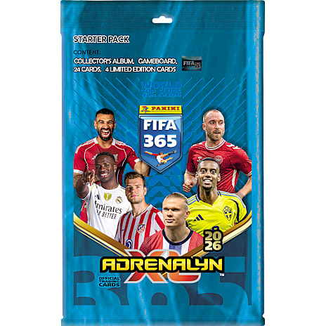 FIFA 365 Adrenalyn XL 2026 Fodboldkort inkl. Mbappé Kort