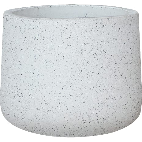 Andre Mærker Almeria fiberkrukke - hvid - D: 42 x H: 36 cm 1 stk.