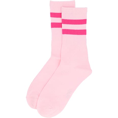 VRS dame tennisstrømper str. 35/38 - pink 1 stk.