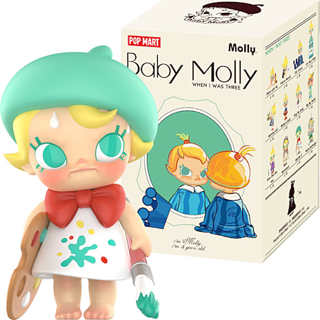 Popmart Baby Molly When I Was Three Samlerfigur Assorteret