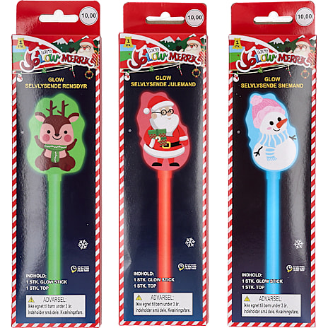 Glowstick wand - flere varianter - assorteret 1 stk.