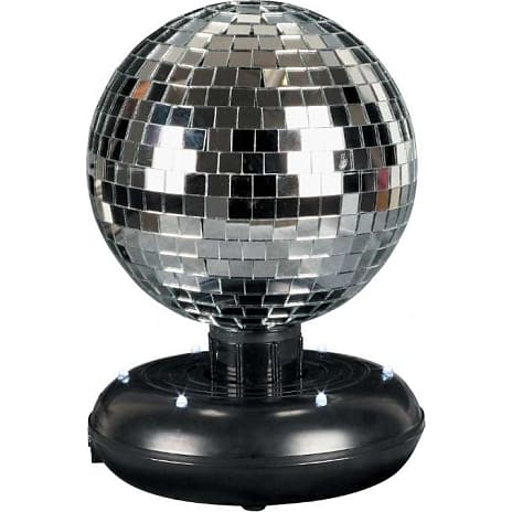 Music Discokugle Med 6 LED-Lamper
