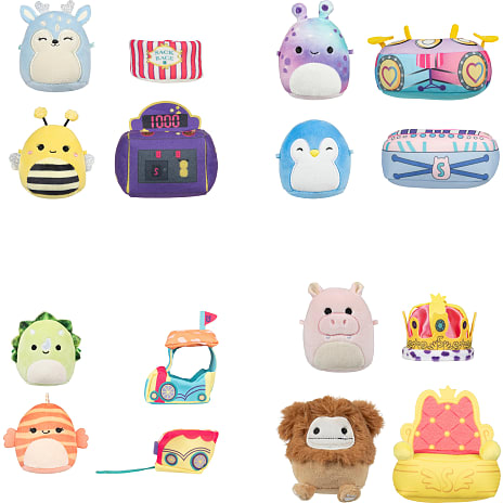 Squishmallows Micromallows Bamse 6 cm Assorteret