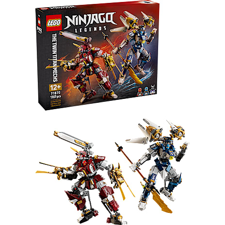 LEGO NINJAGO De To Titan-mechs 71870