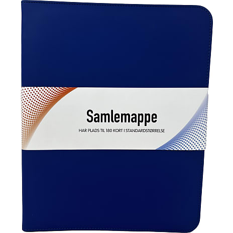 Samlemappe Blå