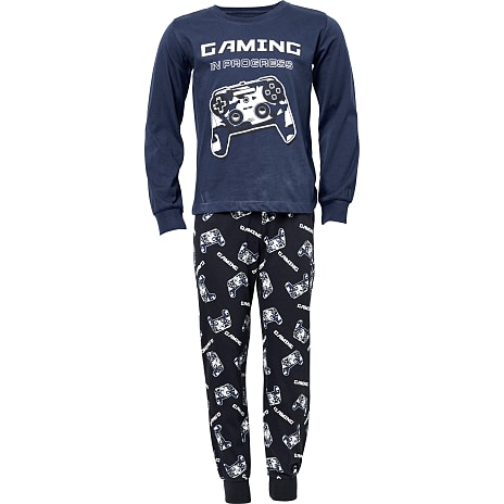 VRS Børne Pyjamas Str. 86/92 Blå