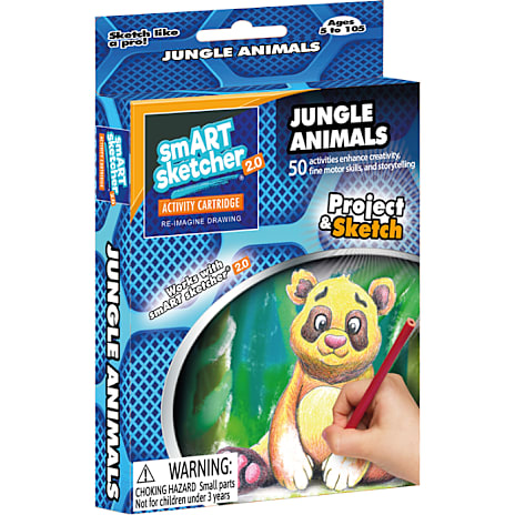 smART Sketcher SD kort - Jungle Animals 1 stk.