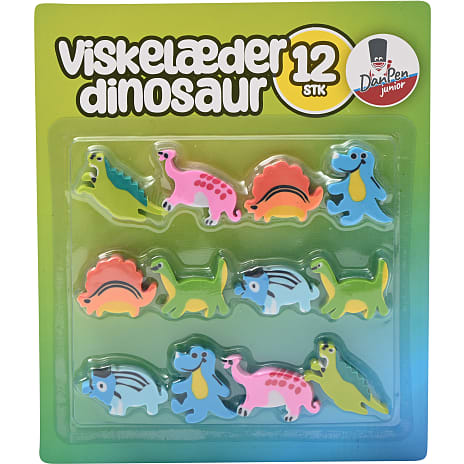 Danpen Junior Viskelædere Dinosaur