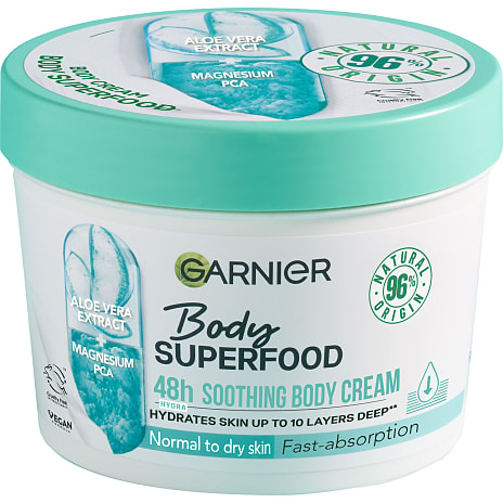 Garnier Bodycreme med Aloe Vera Ekstrakt og Magnesium PCA
