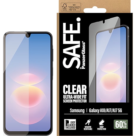 SAFE. by PanzerGlass® Skærmbeskyttelse Samsung Galaxy New A17 1 stk.
