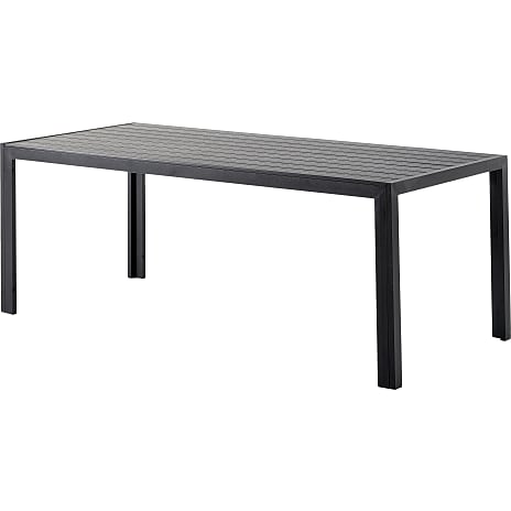 Carlton Nonwood Havebord Sort