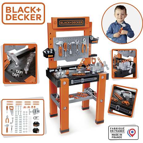 Smoby Bricolo Black+Decker Arbejdsbænk