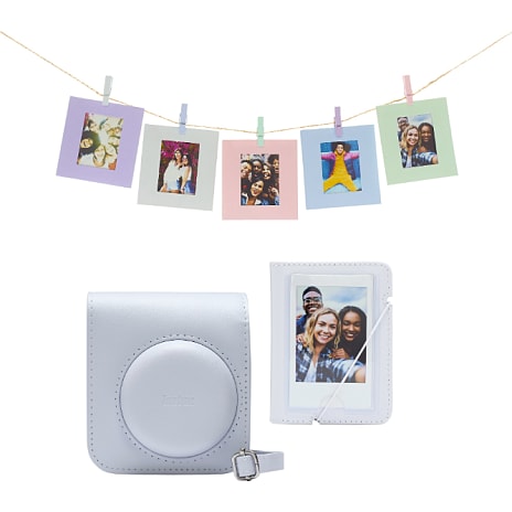 Instax Mini 12 Tilbehørssæt Hvid