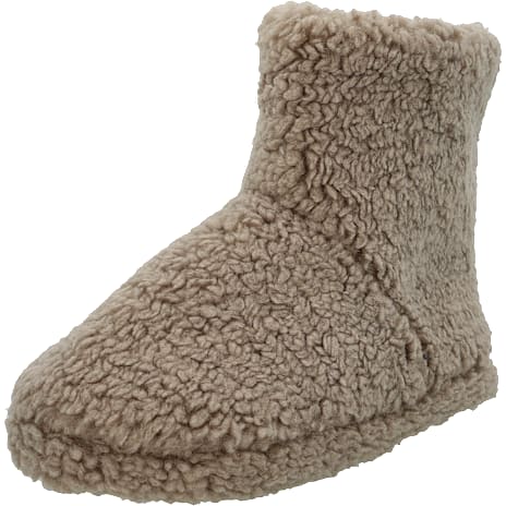 VRS Dame Hjemmesko Teddystøvle Str. 40/41 Beige