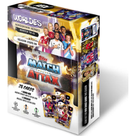 Topps Match Attax Champions League 2025/26 Booster Tin - flere varianter - assorteret 1 stk.