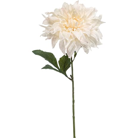 Andre mærker Kunstig blomsterstilk georgine creme
