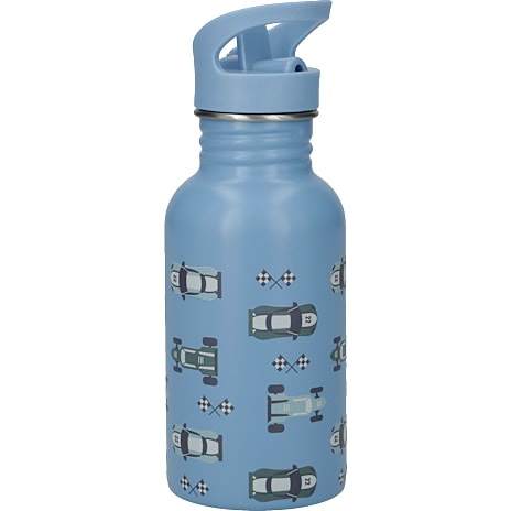 Andre Mærker Drikkeflaske i stål 450 ml - bilmotiv 1 stk.
