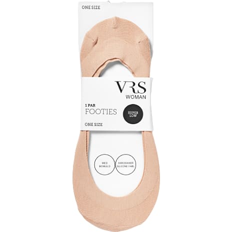 VRS Dame Footies Str. Onesize Nude