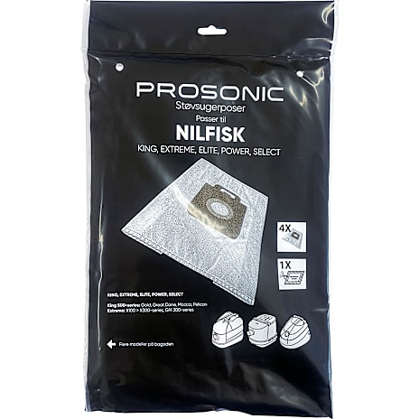 Prosonic Støvsugerposer 4-pak Til Nilfisk